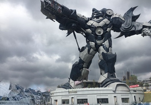 機(jī)器人？鋼結(jié)構(gòu)能做廠房外還有這種操作？